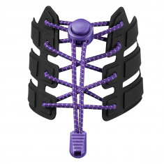 Reflective Elastic Shoe Laces (purple)
